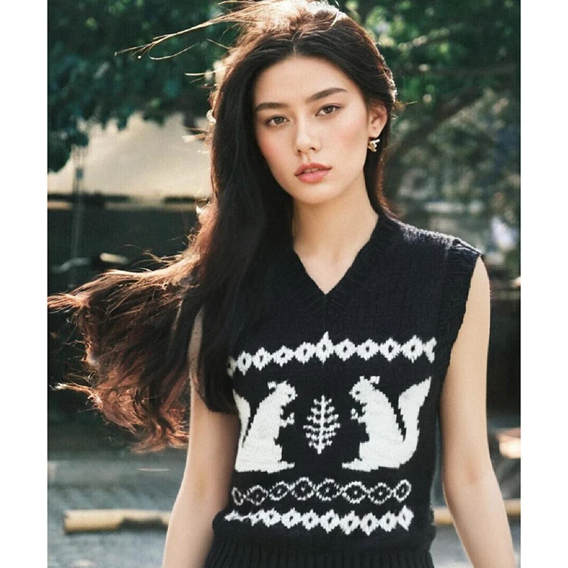 36949【祖系列】坎肩显瘦针织马夹MZAQ59059