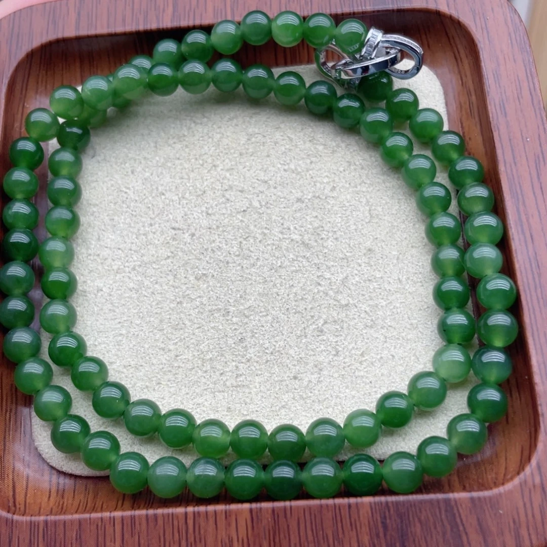 和田玉未镶嵌颈饰S1