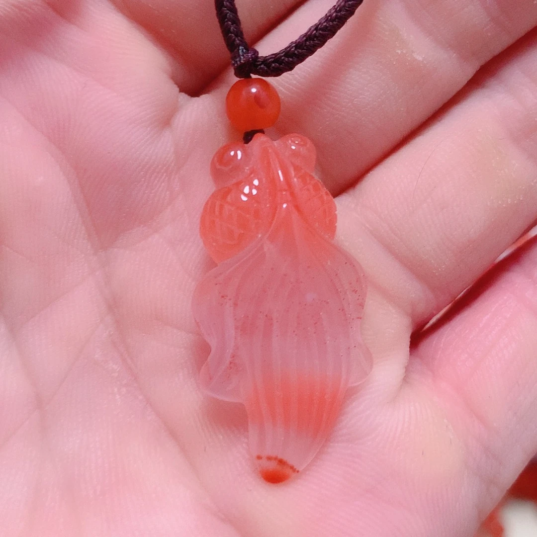 吊坠(不含链)未镶嵌南红玛瑙