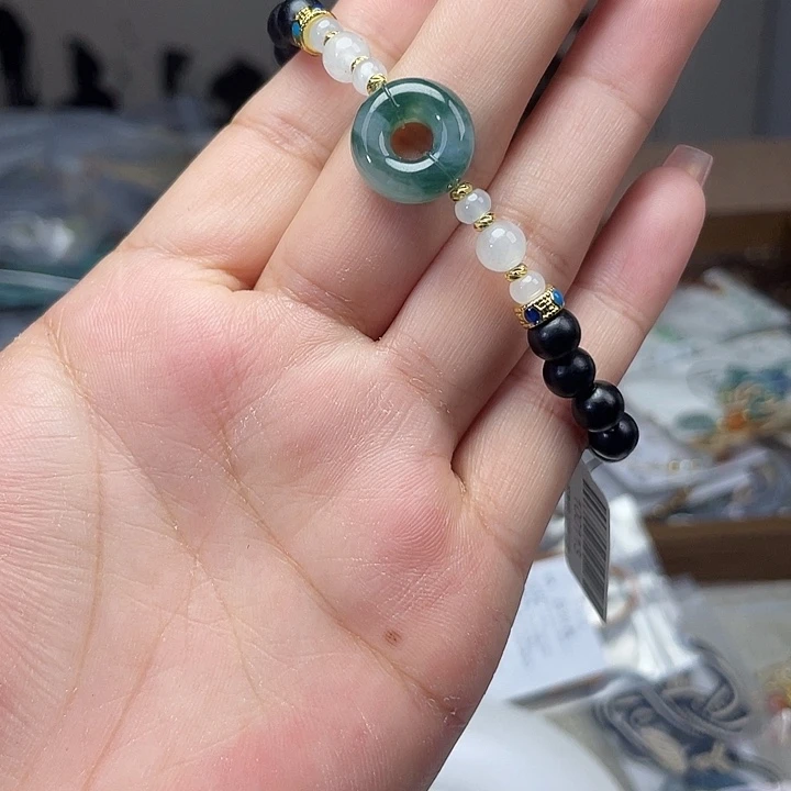 翡翠未镶嵌耳饰纯天然a货翡翠