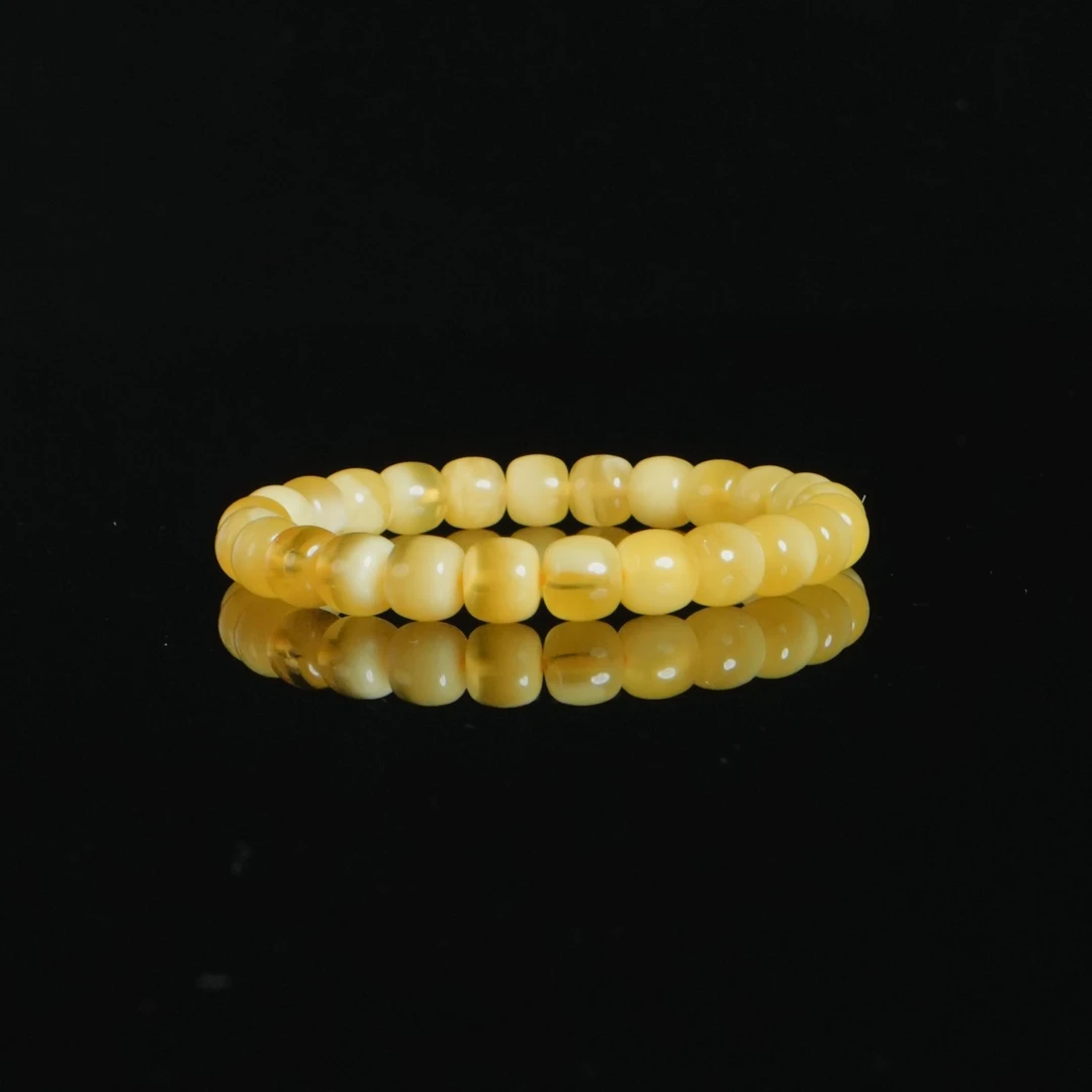 M5860 蜜蜡老型手串 8mm 9.33g