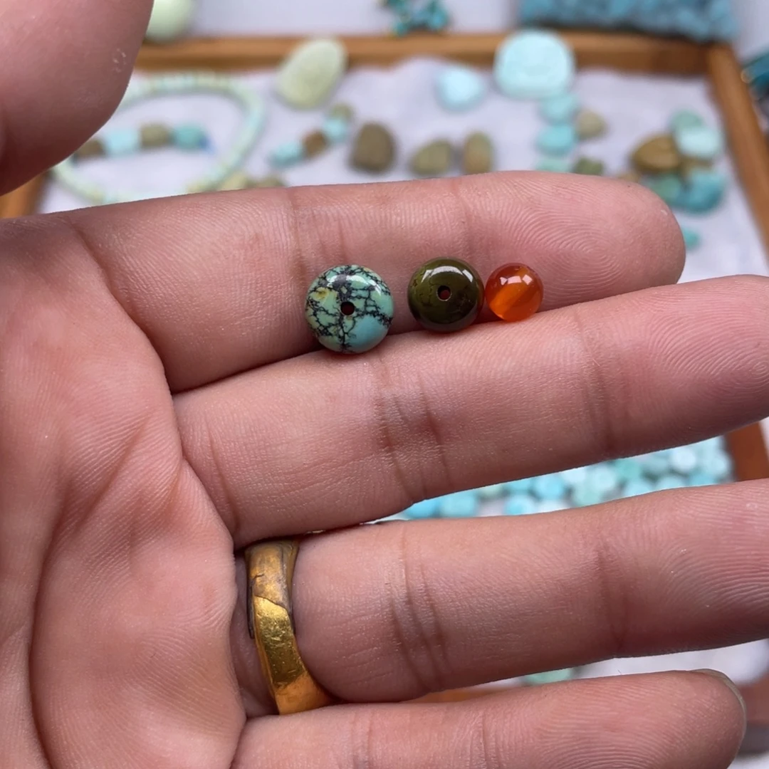 还***我颈饰未镶嵌南红玛瑙129