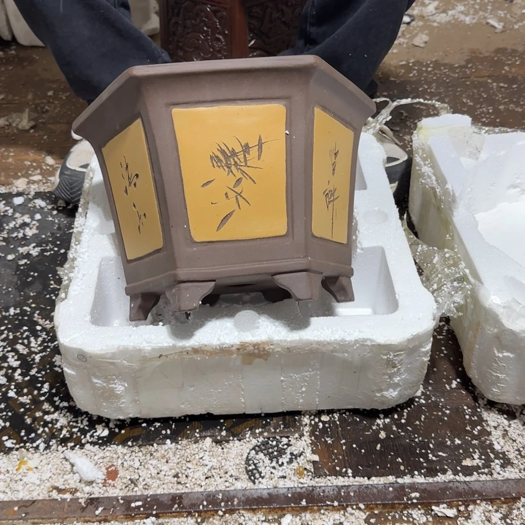 花盆段泥口径27.23.17颜色不指定