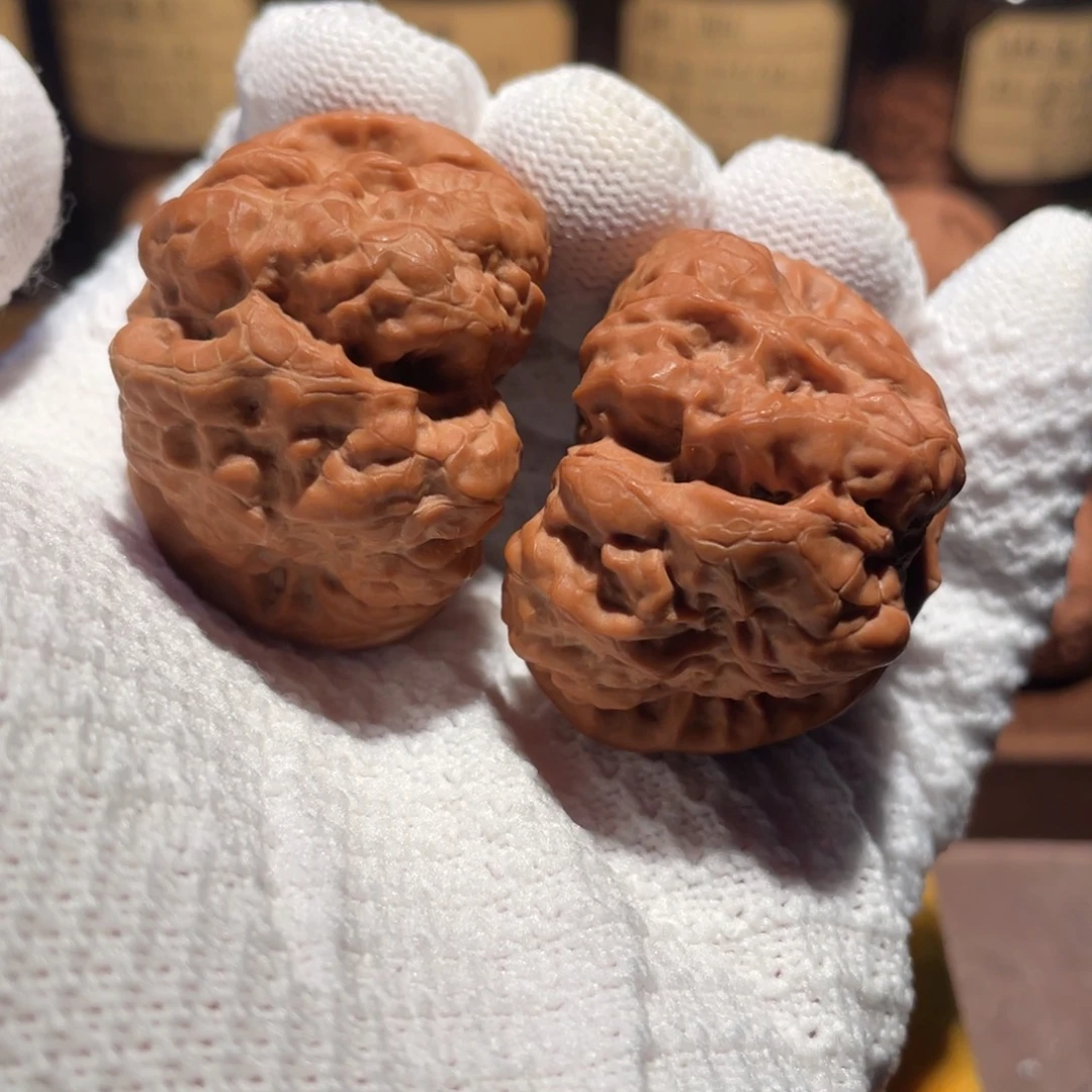 把件文玩核桃43肌肉蛙饼