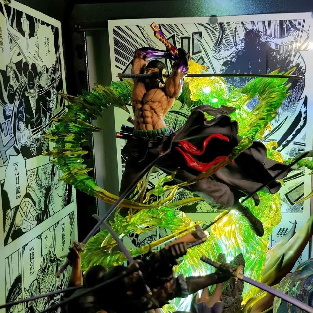 海贼王手办阎王发光桌面摆件二次元动漫大手办模型