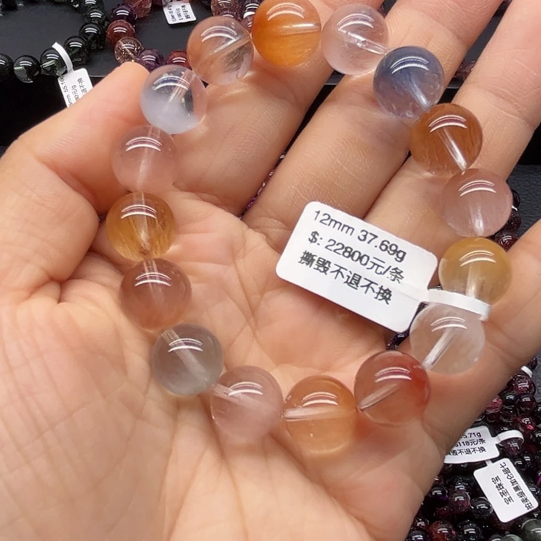 水晶未镶嵌手链手链