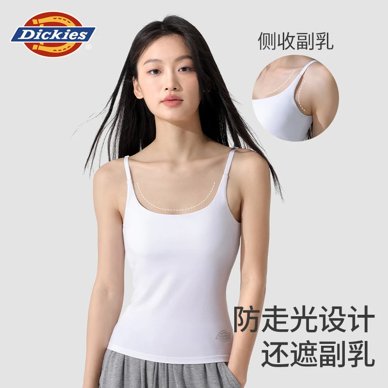 【美背吊带】Dickies吊带背心2025秋季新款修身薄款打底透气内搭女