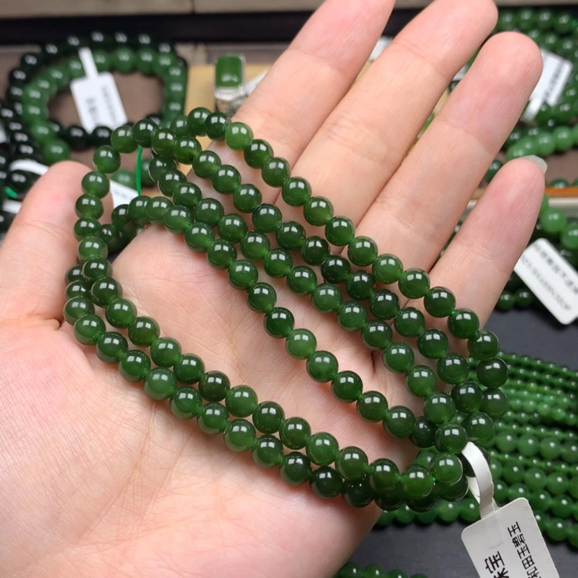【闪购商品】颈饰未镶嵌和田玉（碧玉）马*跳6m