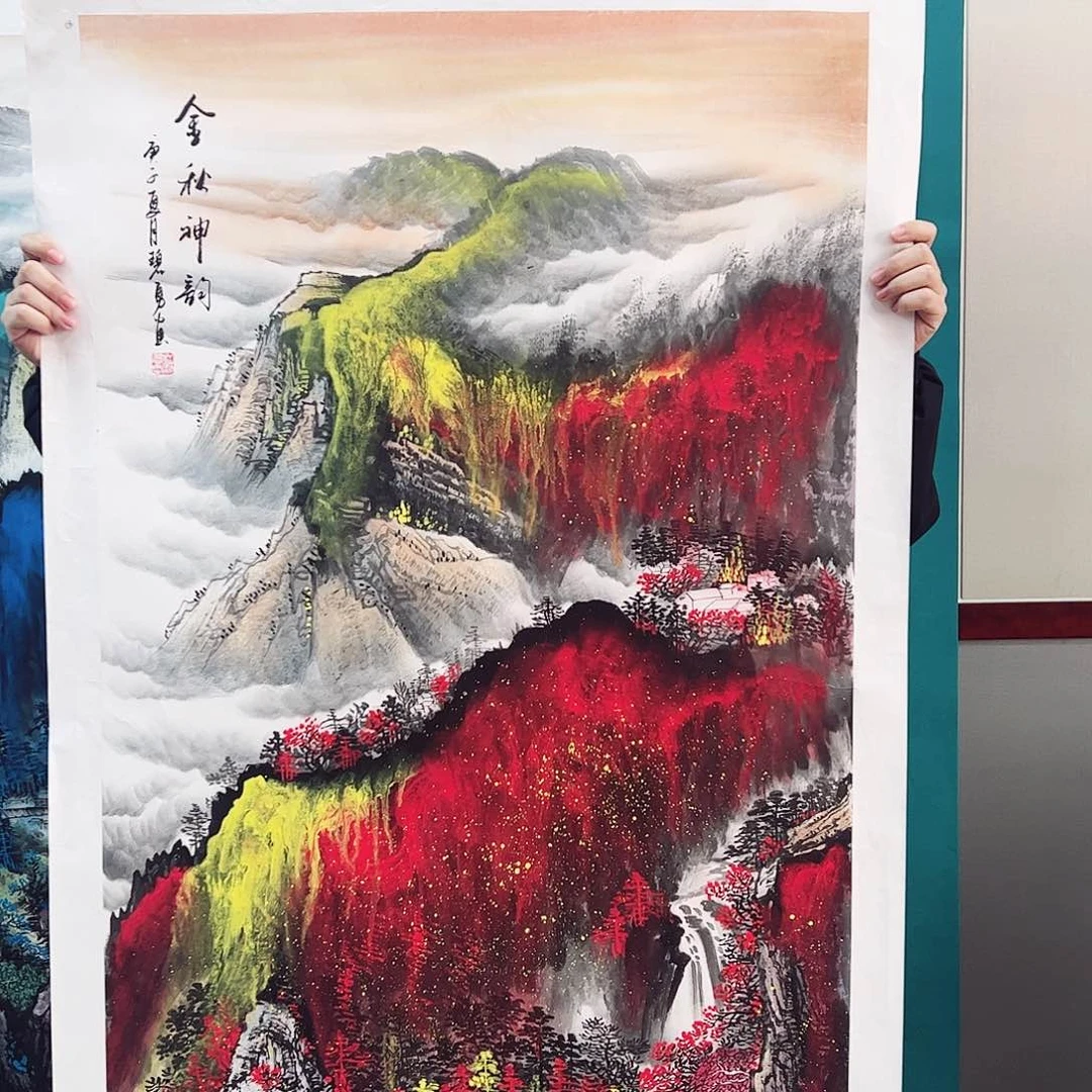 国画在**情国画作品欣赏