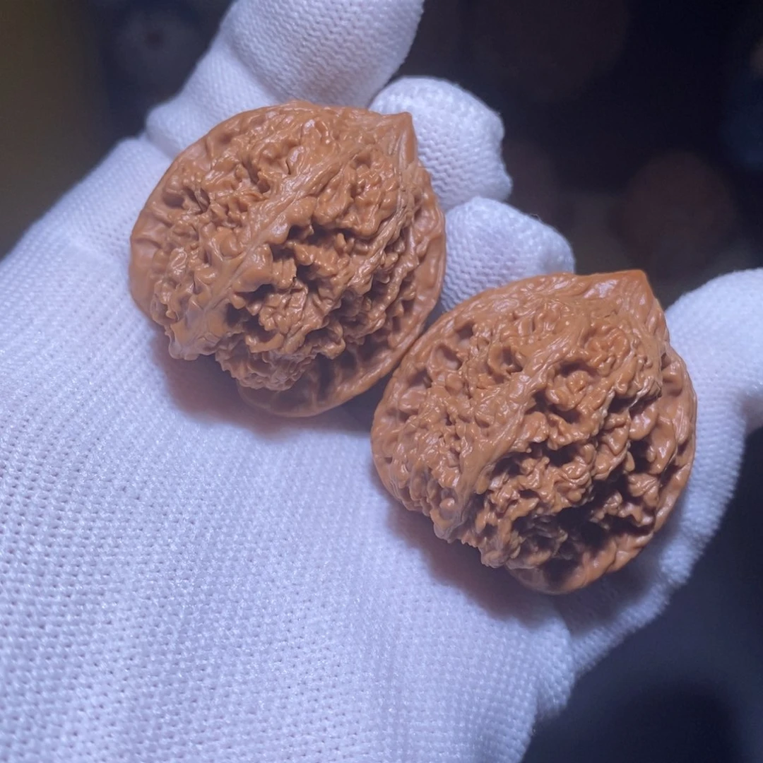 文玩核桃把件满天星35
