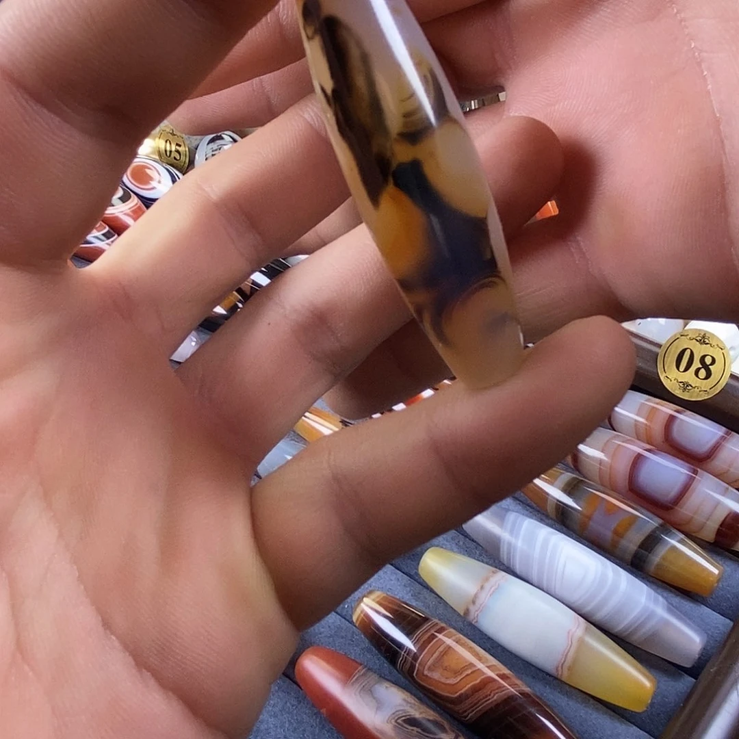 未镶嵌颈饰玛瑙/玉髓无***炮