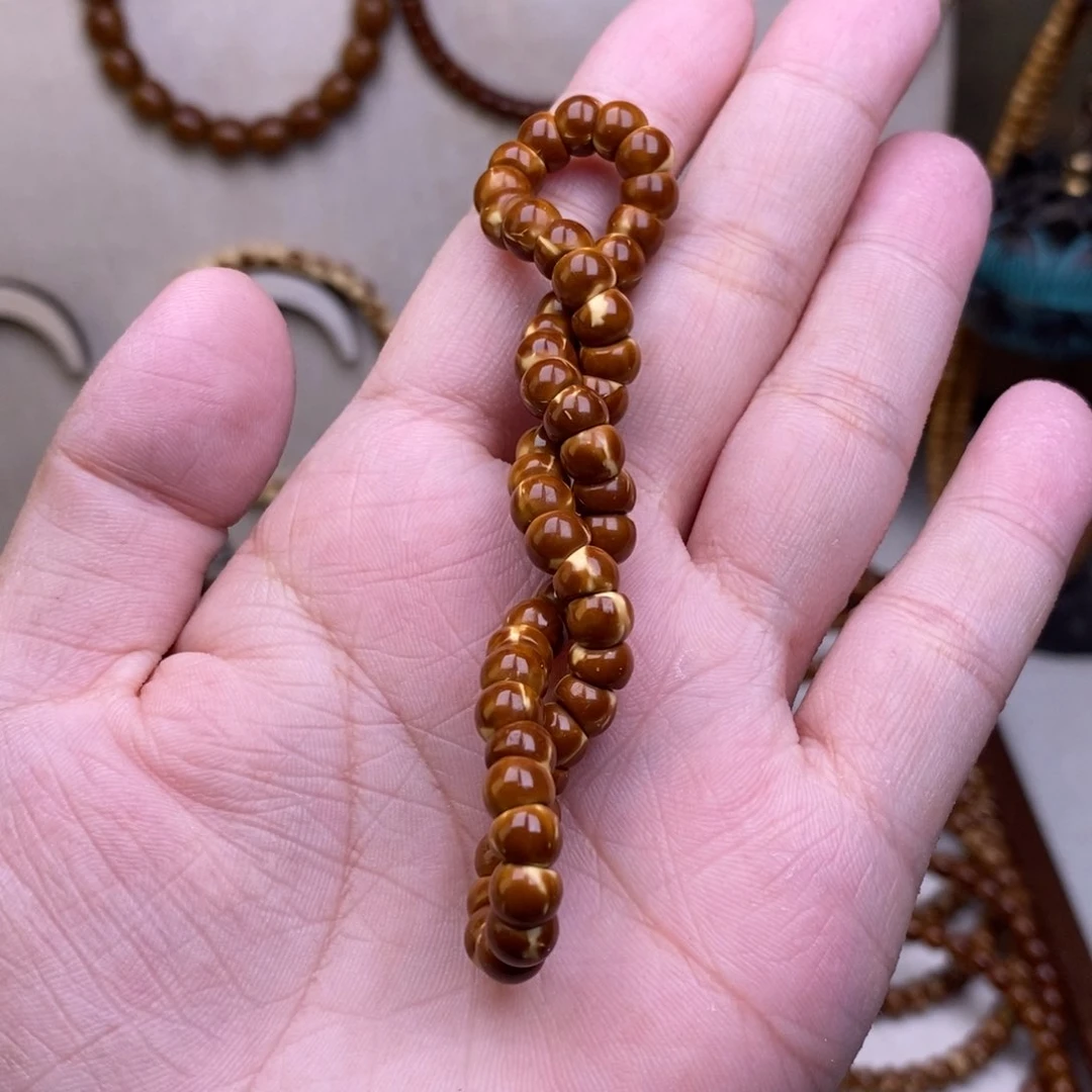 手串紫金鼠瞬**丽精工鼠尖纯肉黄金甲卡6蒜瓣精品