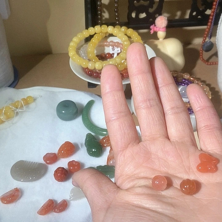 和田玉（糖玉）手链未镶嵌串