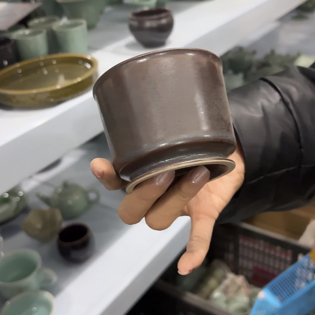 龙泉云间青瓷小米茶器