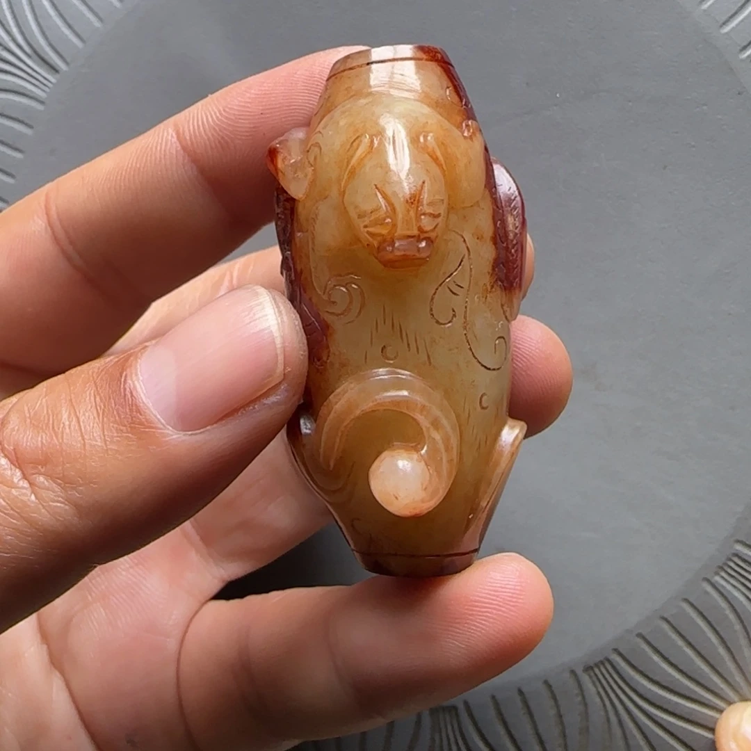 和田玉挂件未镶嵌勇***鸟