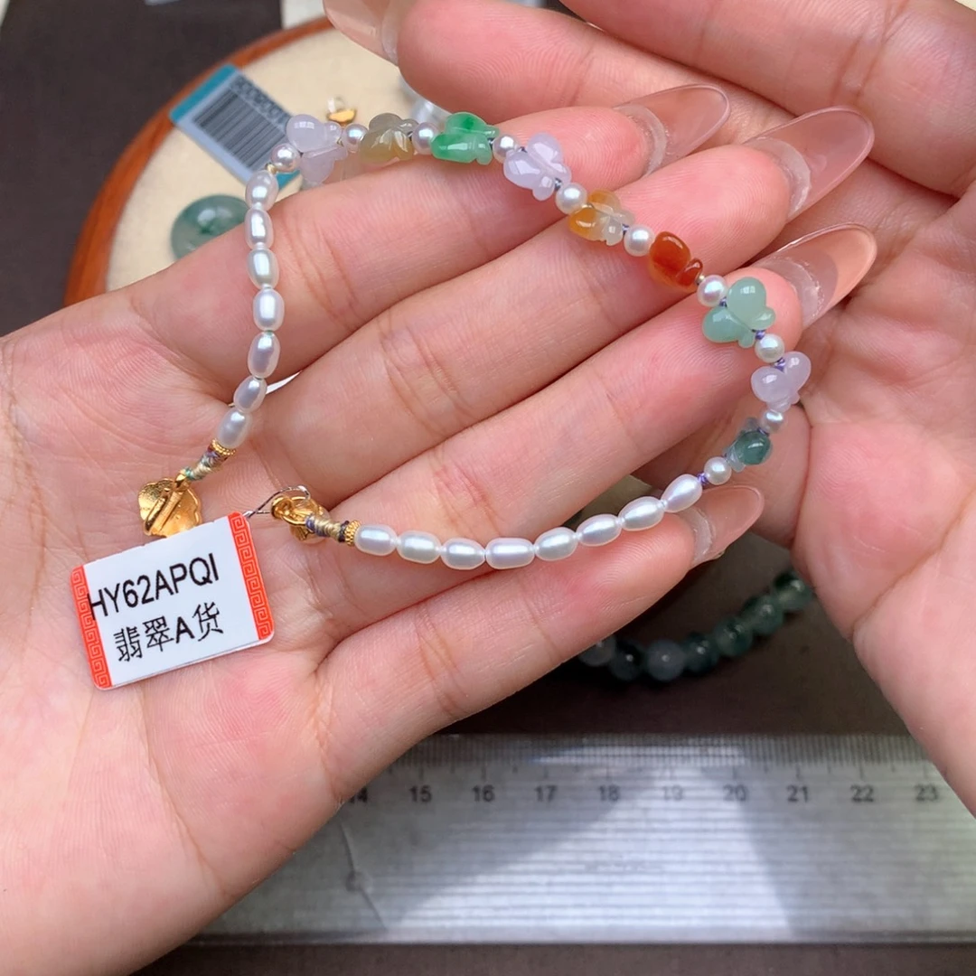 翡翠银S925镶嵌挂件一