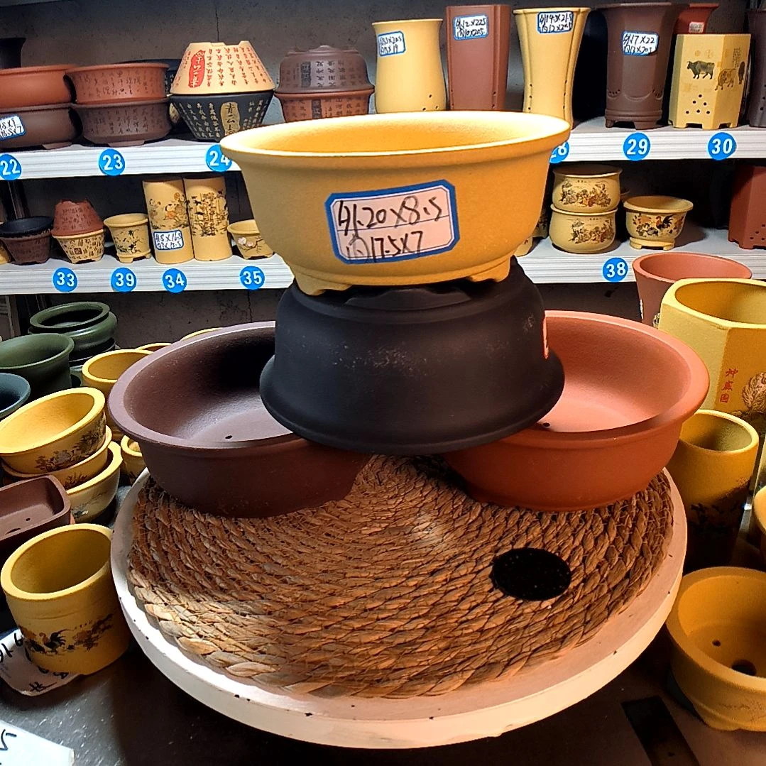 宜兴紫砂紫砂花盆花盆