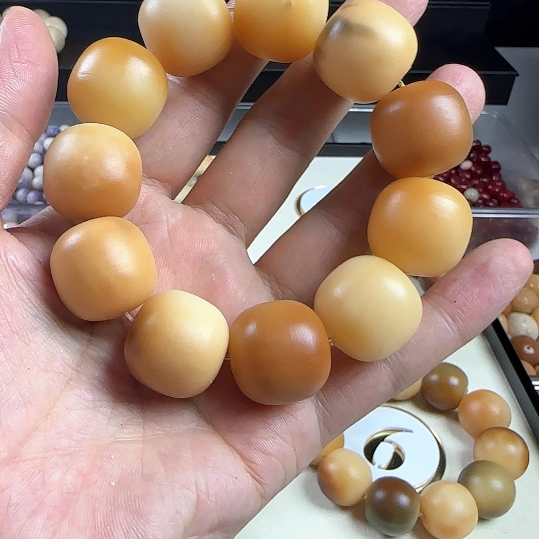 菩提根/象牙果手串c***y瑕疵卡22手串一条