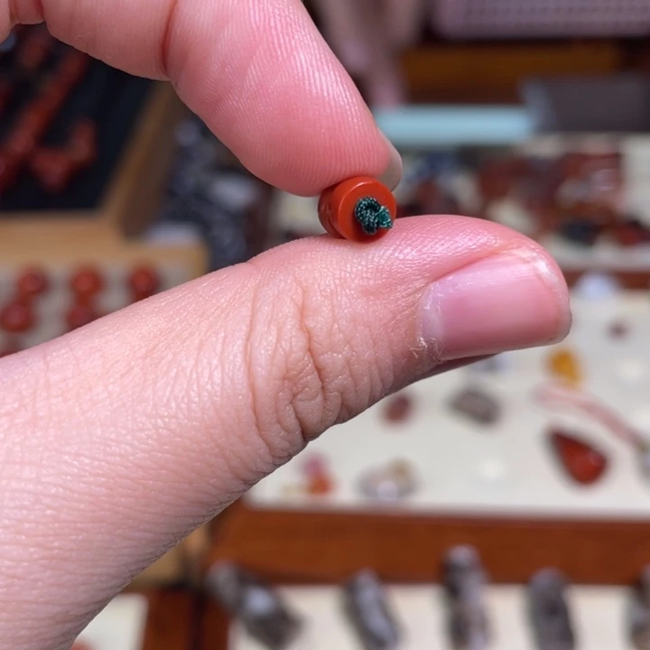 南红玛瑙未镶嵌颈饰26隔片