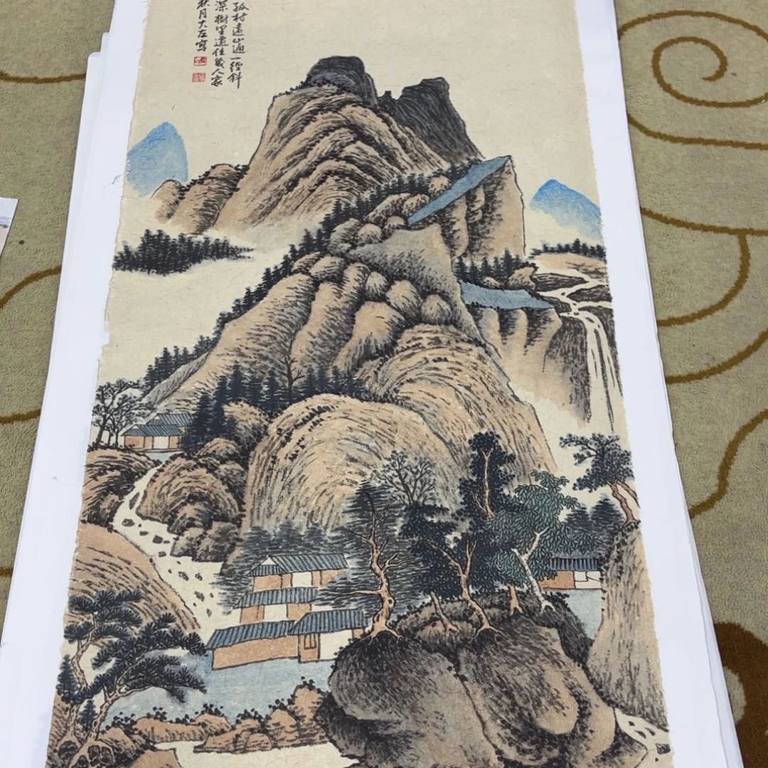 寂***桐国画左庭强李欣主播
