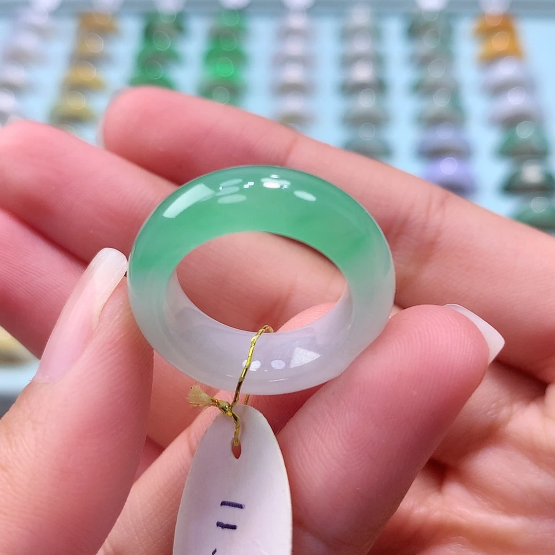 未镶嵌戒指翡翠1112圈