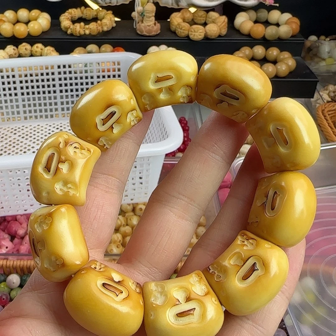 手串菩提根/象牙果炭烤美金猫一条
