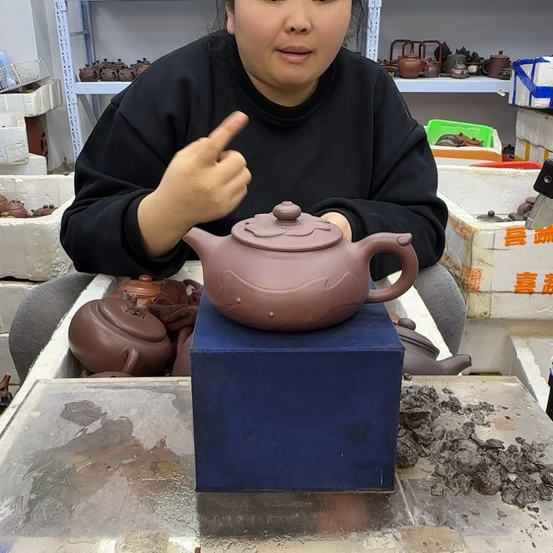 紫砂茶壶宜兴紫砂壶瑕疵处理