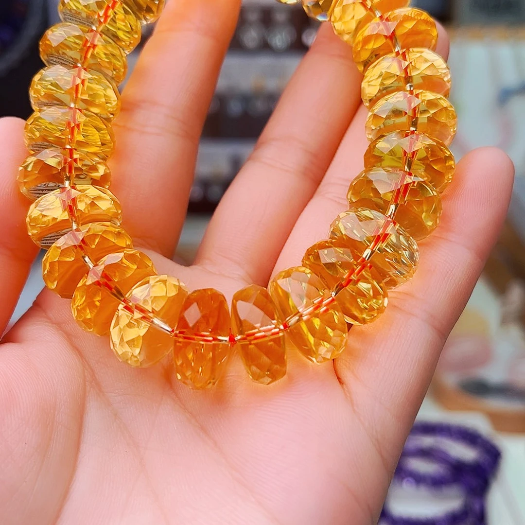 水晶手串未镶嵌天然