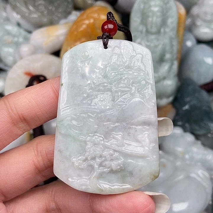 颈饰未镶嵌翡翠翡翠