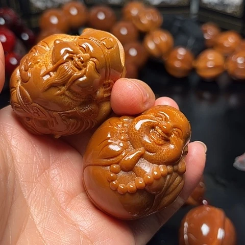 王***儿手串/手链橄榄核财迷66