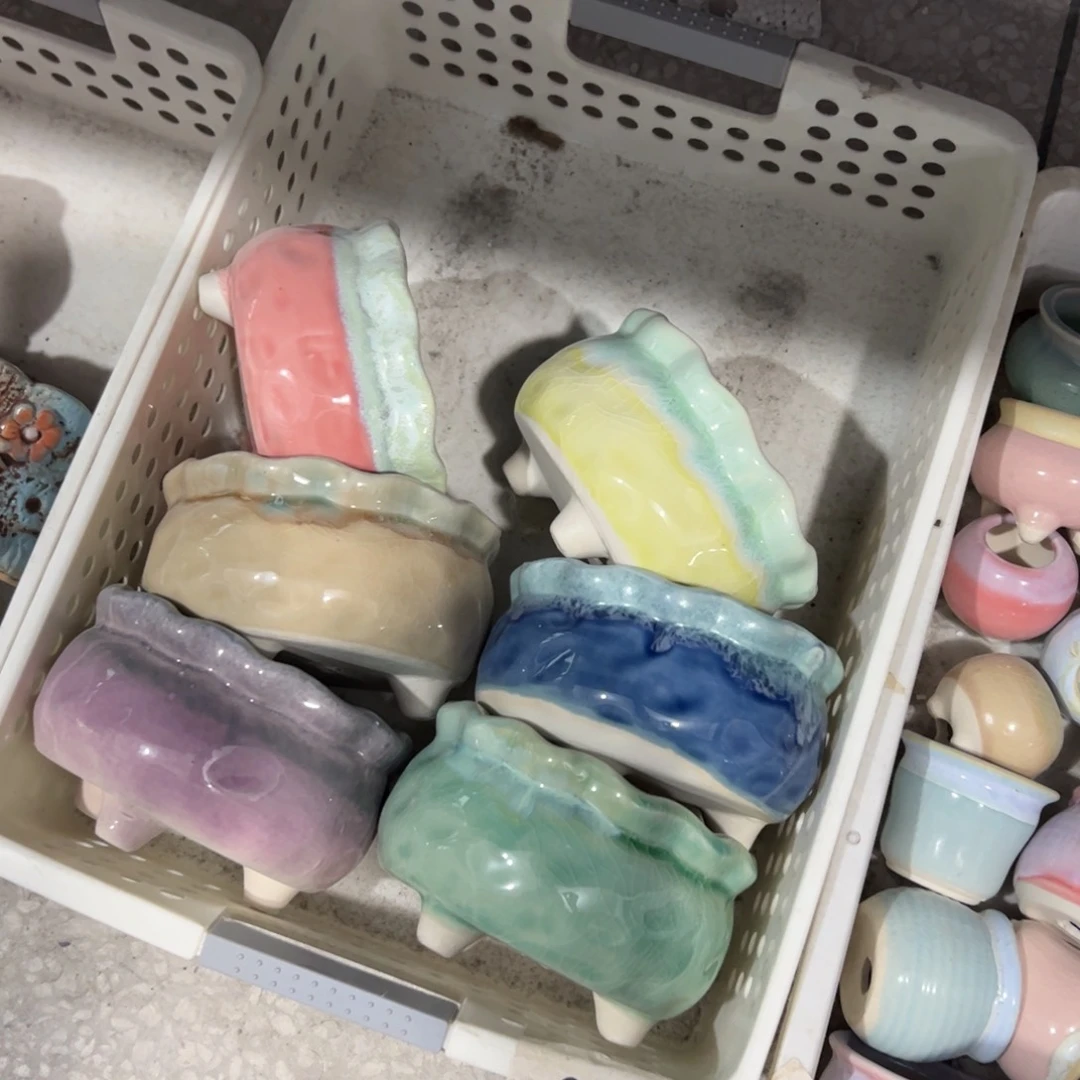 陶瓷多肉小花盆@@