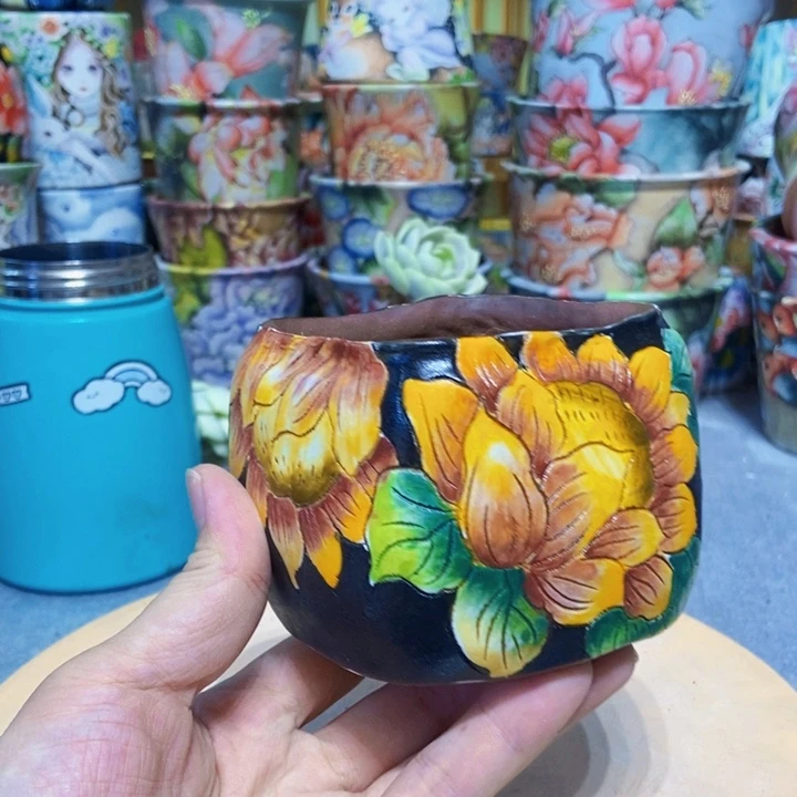 景德镇艺术手绘作品