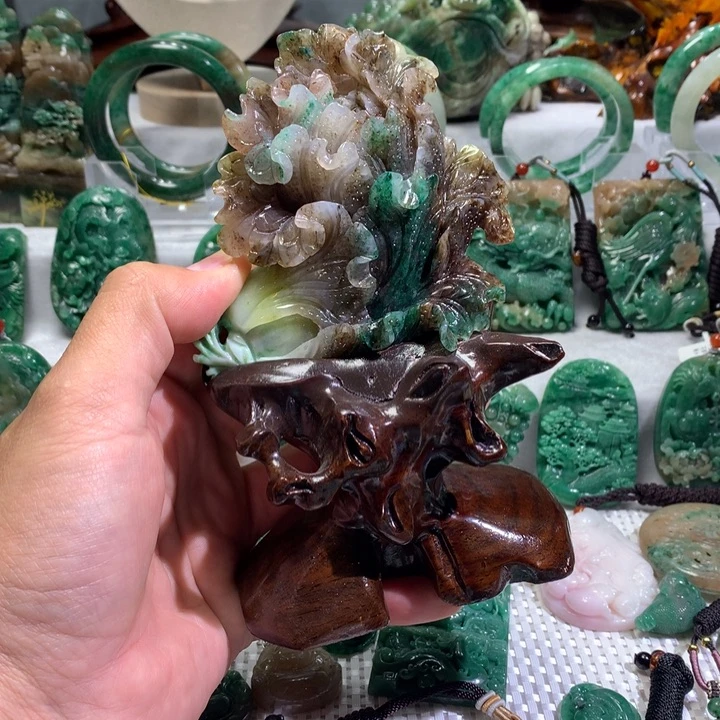 【闪购商品】独山玉摆件未镶嵌随****…
