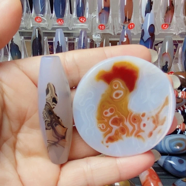 玛瑙/玉髓颈饰合金D****i