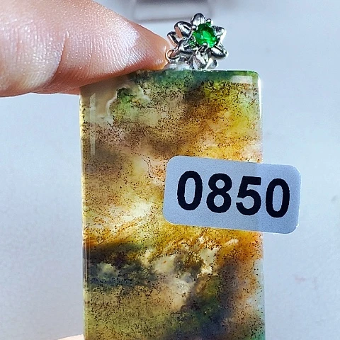 玛瑙/玉髓颈饰未镶嵌风**林