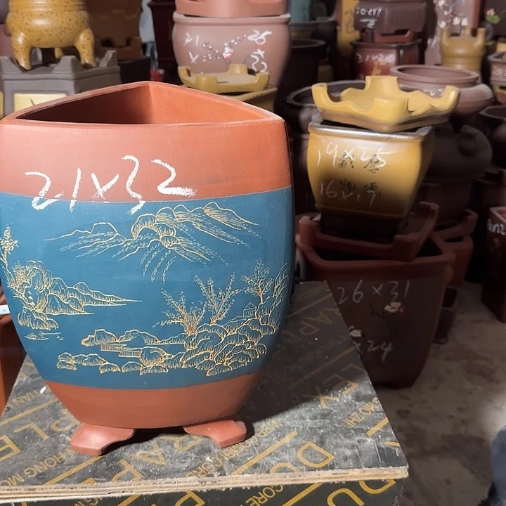 花盆紫砂紫砂花盆