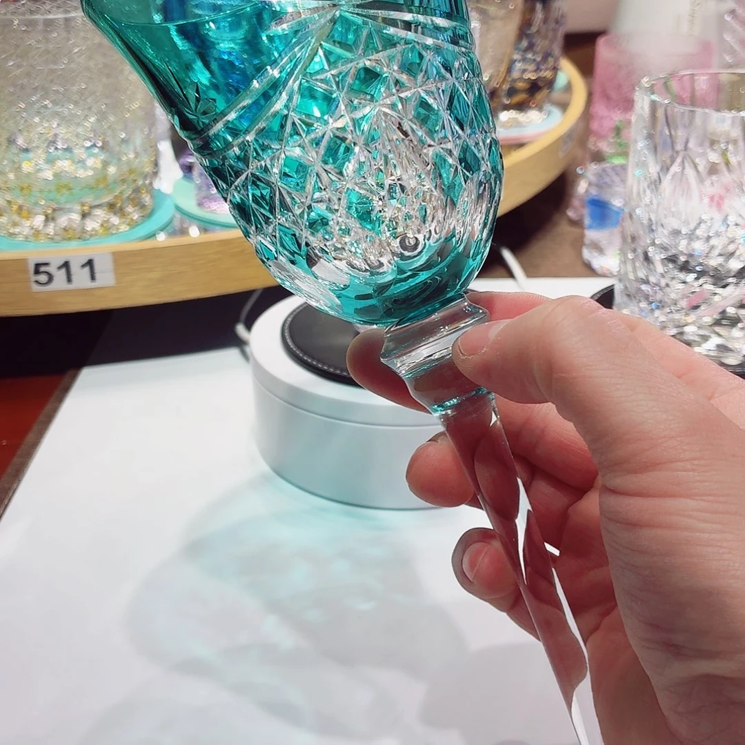 嘉***欣无盖款水晶玻璃威士忌