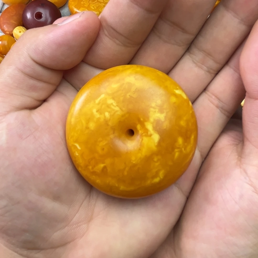琥珀吊坠(不含链)未镶嵌