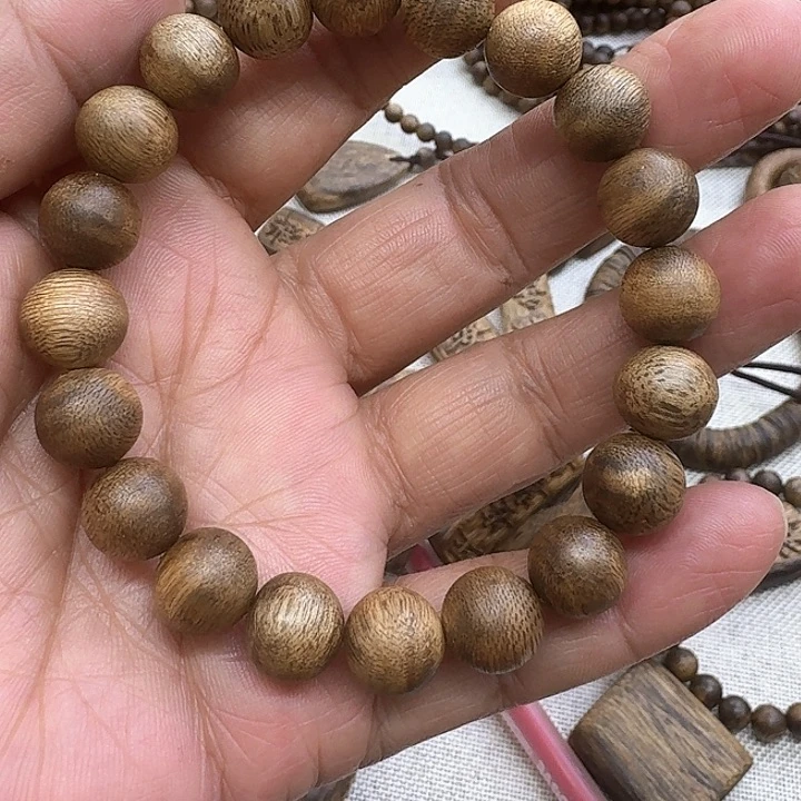 沉香沉香碎屑1.0圆珠5.6克