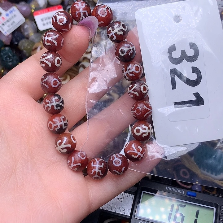 玛瑙/玉髓未镶嵌发一条