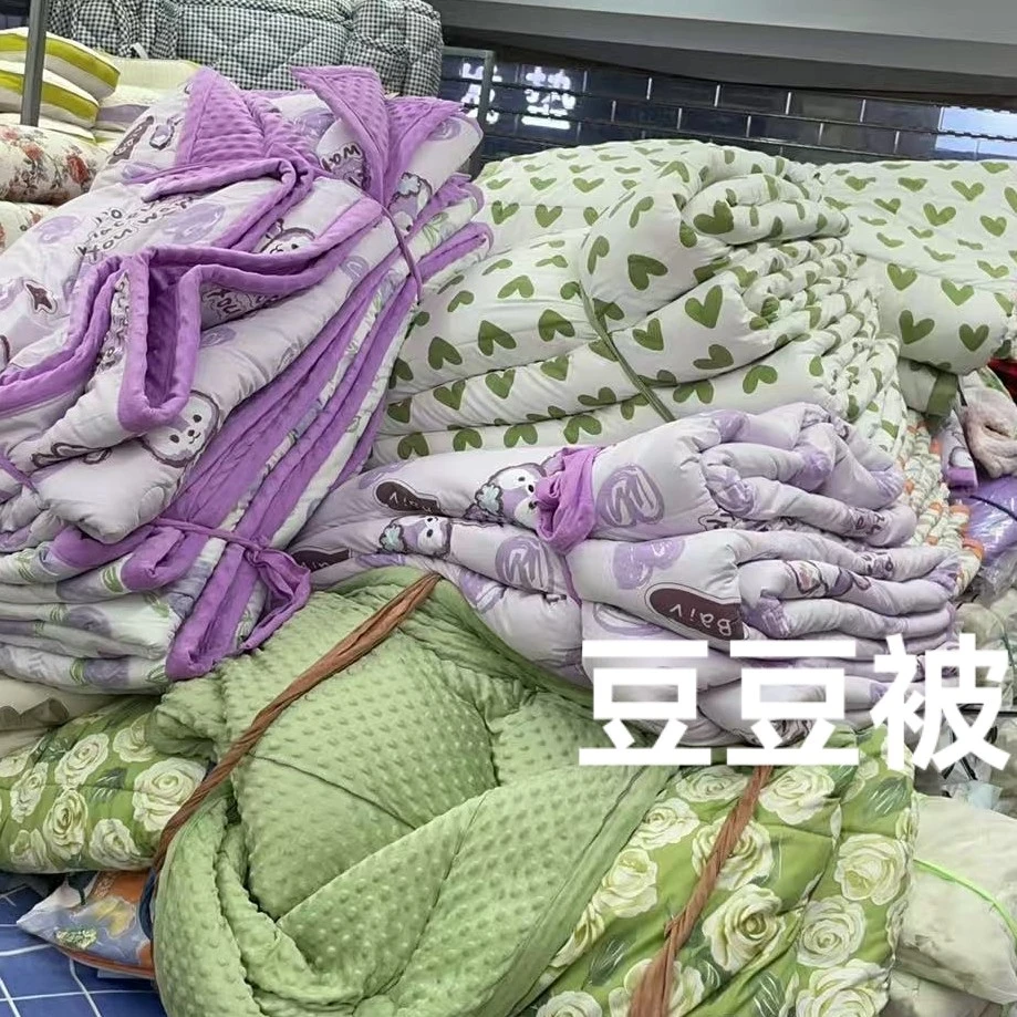 2025年秋冬最新款床盖，大炕毯，豆豆被