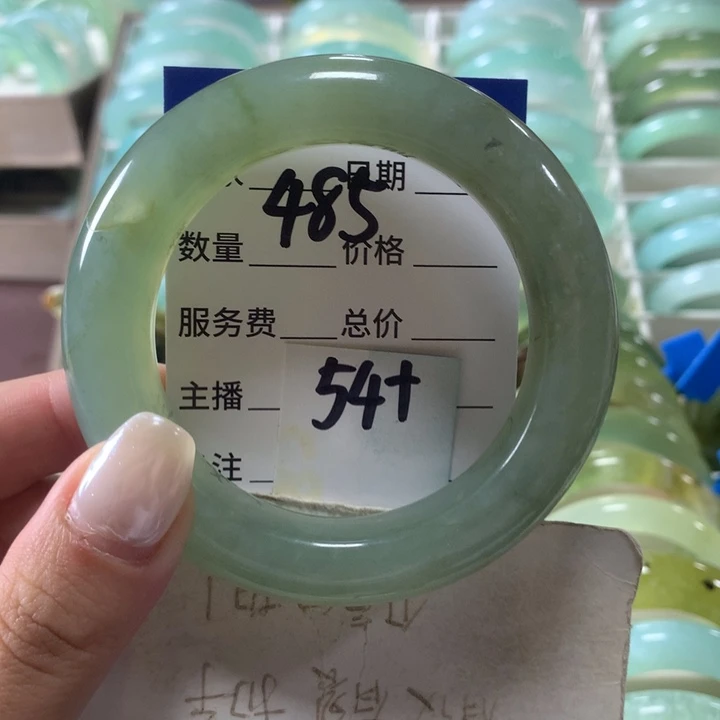 未镶嵌蛇纹石玉手镯485