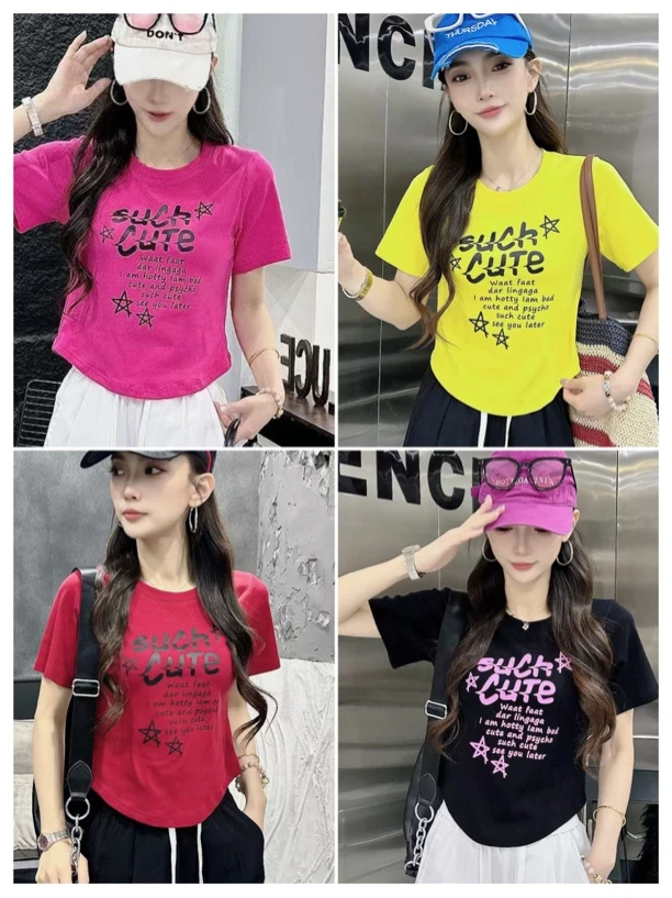 XYY夏季新品棉修身T恤033