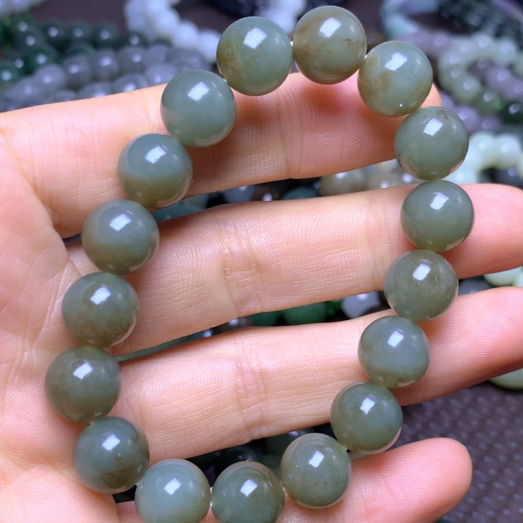 和田玉未镶嵌手串