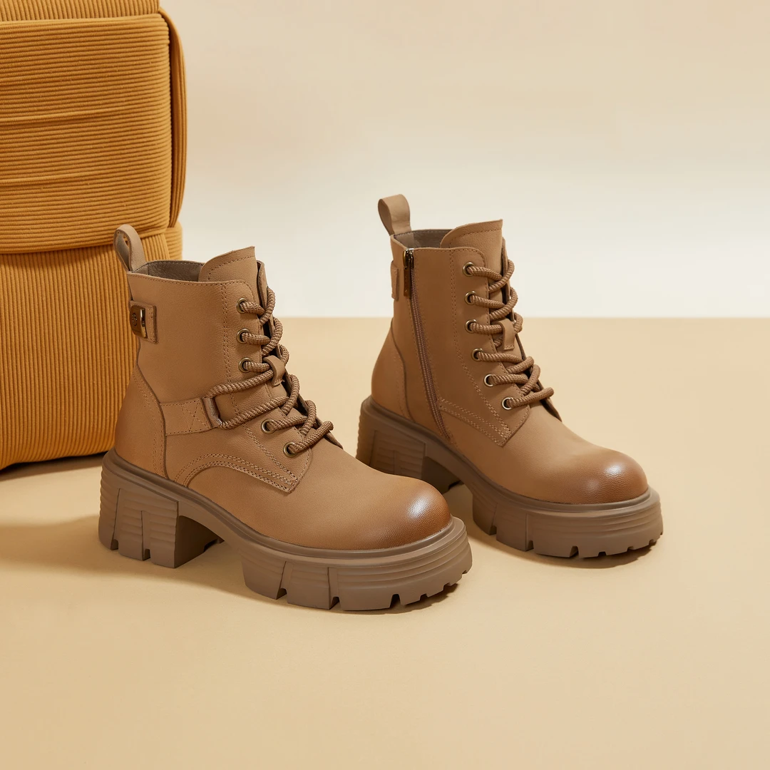 锡林高乐专属  牛皮  冬季 厚底   女鞋  正码正拍 NO退NO换