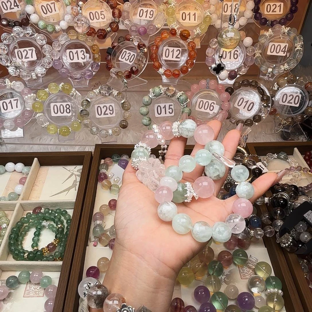 E***.水晶手链合金8888888888888