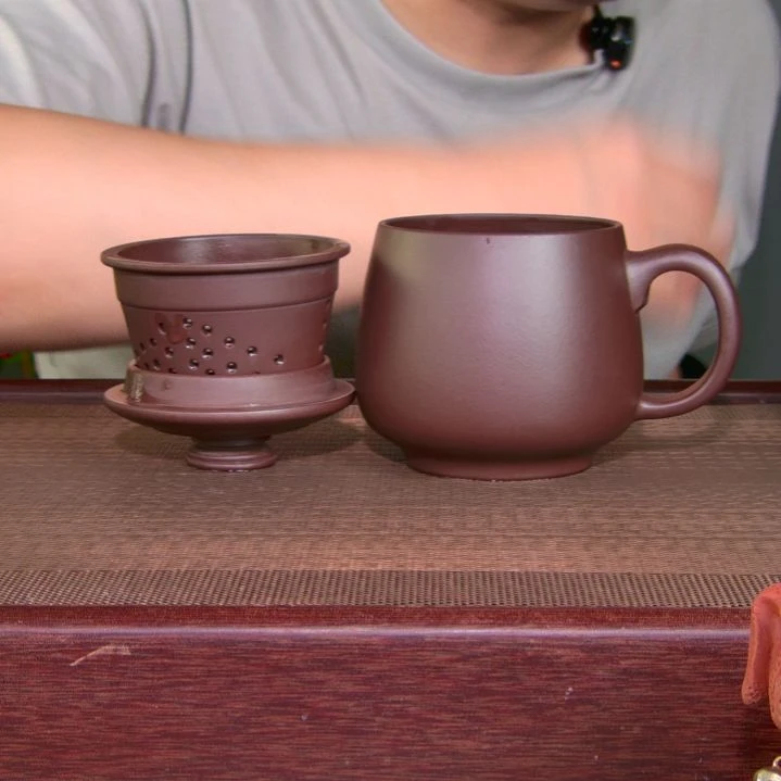 茶杯紫砂高货放漏