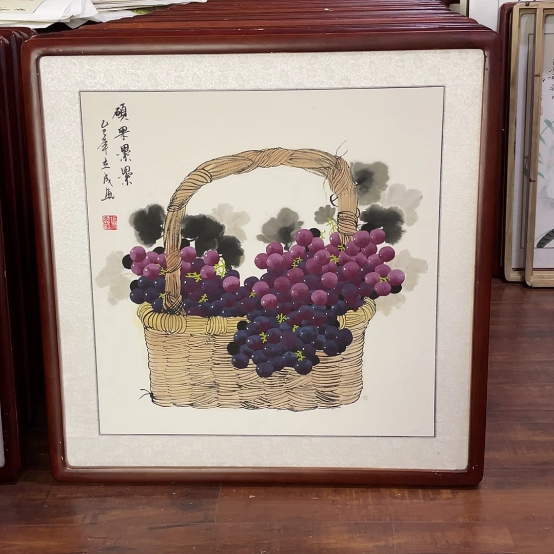 国画带框尺寸63*63厘米