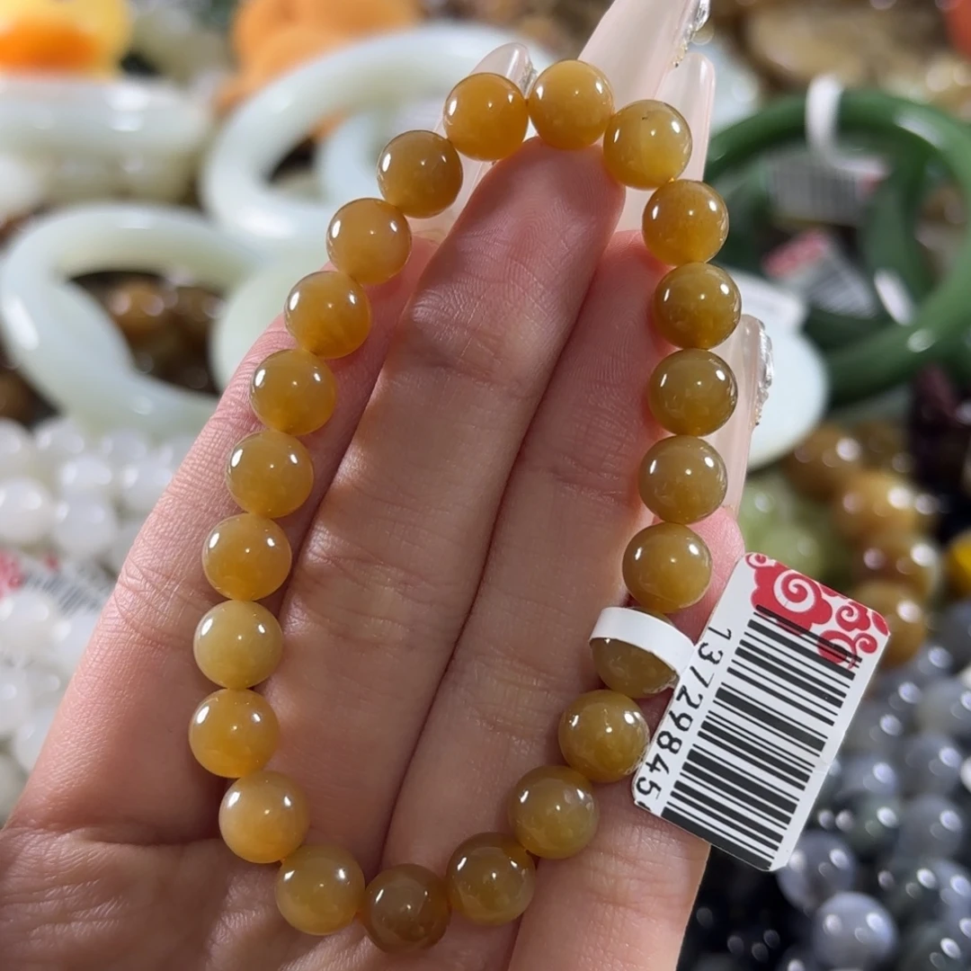 和田玉未镶嵌手链50