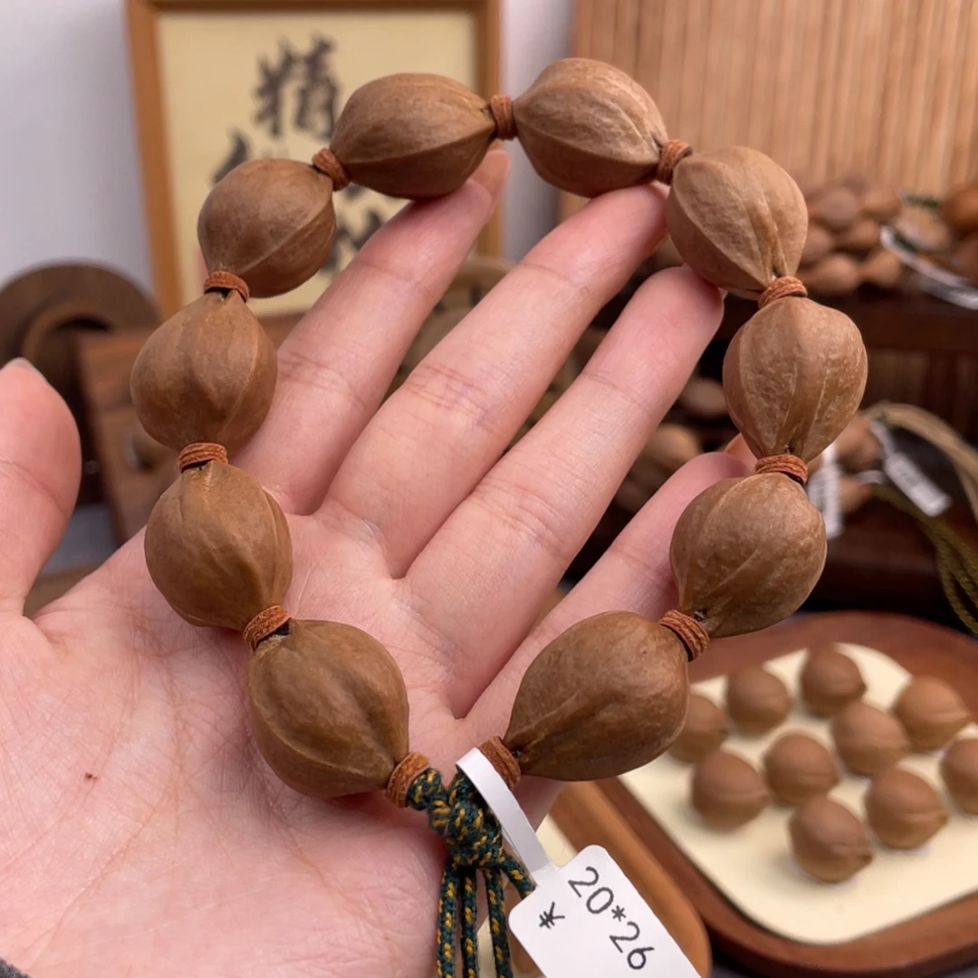 百***一手串/手链橄榄核20 26梅林铁核